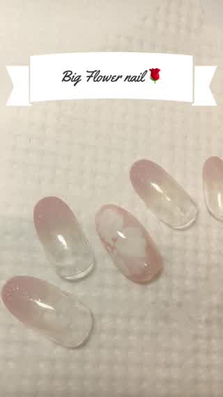 コツを掴めばとっても簡単‼️Big Flower Nail