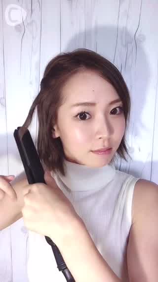 〈巻いてねじるだけ〉 簡単華やかショートヘアアレンジ♡