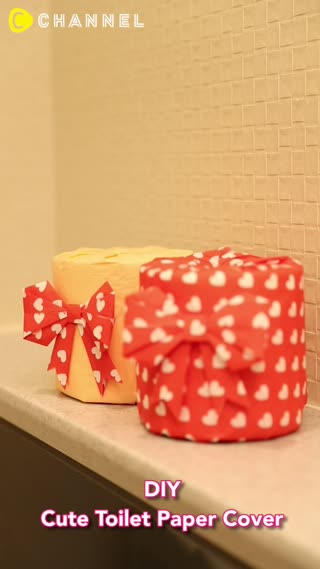 DIY Cute Toilet Paper Cover🎀