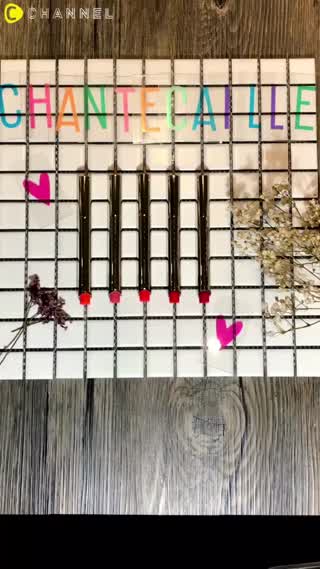 香緹卡 花妍光感唇膏五色 超精緻水亮光澤show給妳們看！