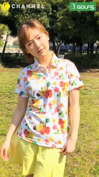 春の新作！キュートな総柄ゴルフウェアでゴルフをより一層楽しんじゃおう！