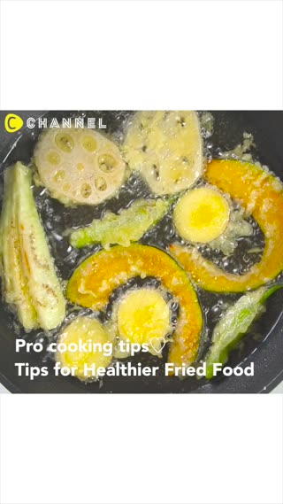 Healthy Tips for Deep-Frying Food👨‍🍳