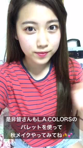 プチプラコスメ♡カラーパレットを使って秋メイク