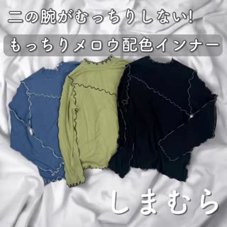 【しまむら】二の腕がむちっとしない♡メロウインナー