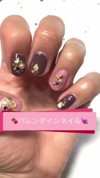 【バレンタイネイル】