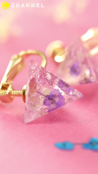 DIY Anting Kristal