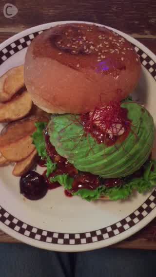 「しばコリさきアンハンバーガー」