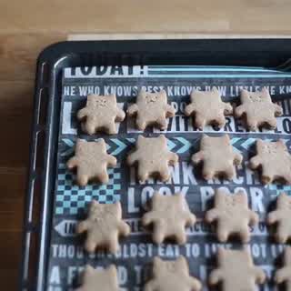 【100均】バレンタイン友チョコにジンジャーブレッドクッキーの作り方