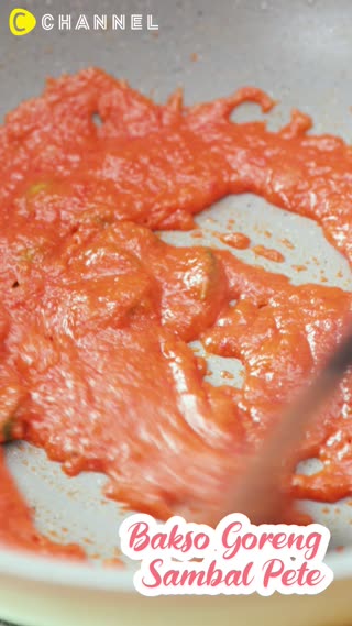 Bakso Goreng Sambal Pete