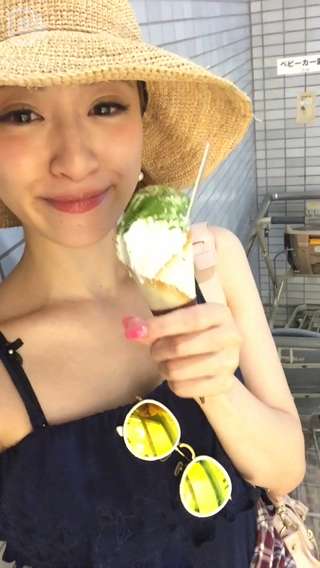 【新部宏美の宮城旅♡】最高級ソフトクリーム☆喜久水庵のソフトクリーム #14