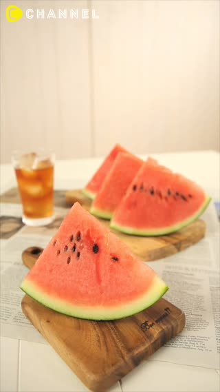 เทคนิคหั่นแตงโมแบบญี่ปุ่น