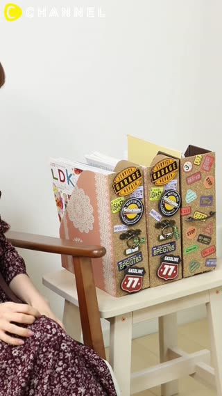 收納也可以很有風格♪用雑貨風的「資料盒」將文件整理得漂漂亮亮！
