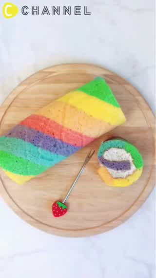 彩虹蛋糕