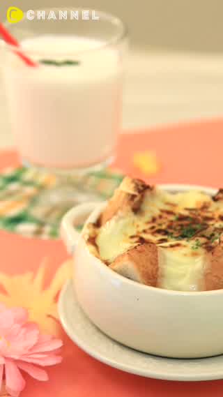 パスタ不使用？ズボラな私にも出来るカレーグラタン＆ヨーグルトラッシー♡