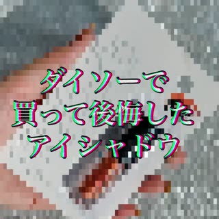 正直買わなければ良かったアイシャドウ…