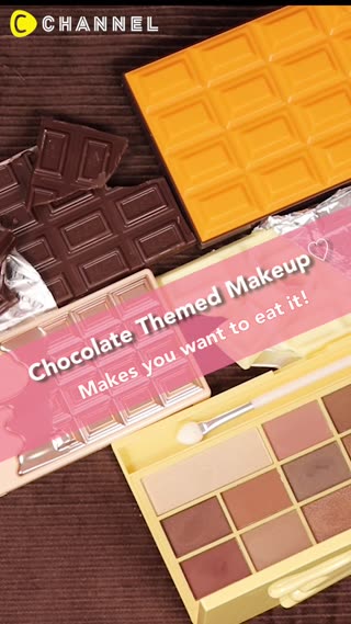 Chocolate Themed Makeup♡