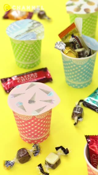 Easy 3 min DIY ♡ Candy Gift Cups