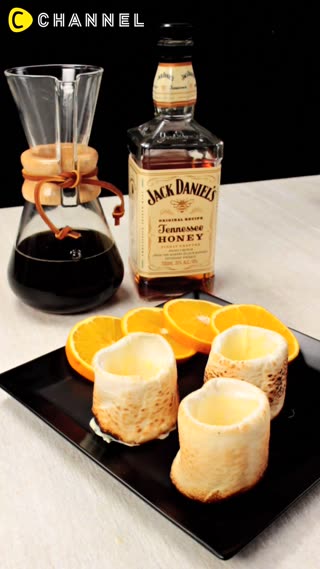 コーヒーやウイスキーに合う♥マシュマロショット 