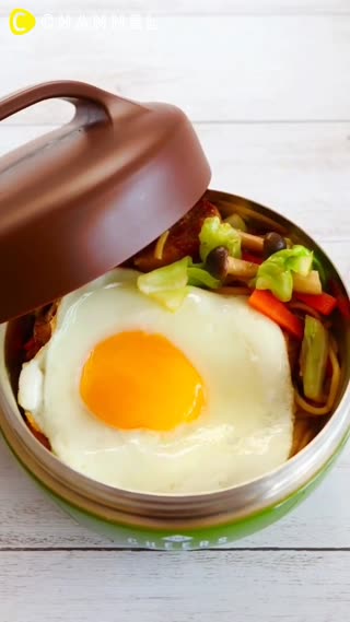 15 minutes ♪ Yakisoba Bowl 