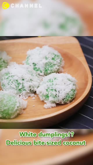 Indonesian Coconut “Dumpling” Sweets