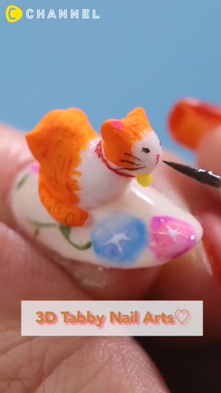 3D Tabby Nail Arts♡