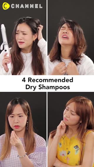 4 Recommended Dry Shampoos