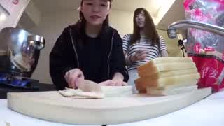 こうじょうちょーとサンドイッチ作り
