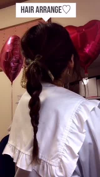 春服にぴったりhair〜リボンアレンジ パート1〜