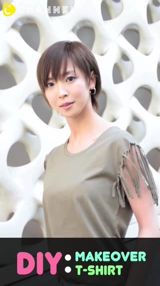 DIY เมคโอเวอร์ทีเชิ้ต