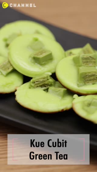 Kue cubit green tea