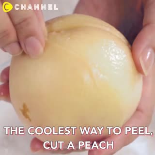 Cara Mudah Mengupas Buah Persik