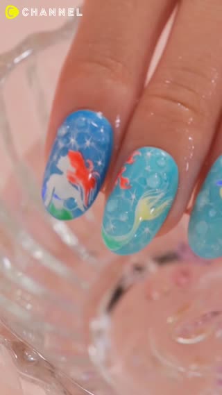 Mermaid Nail