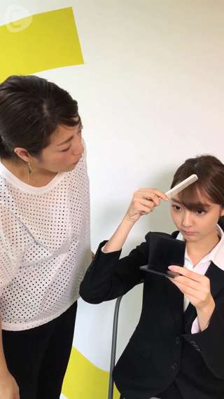 「基本の就活メイク　ヘアセット編」
