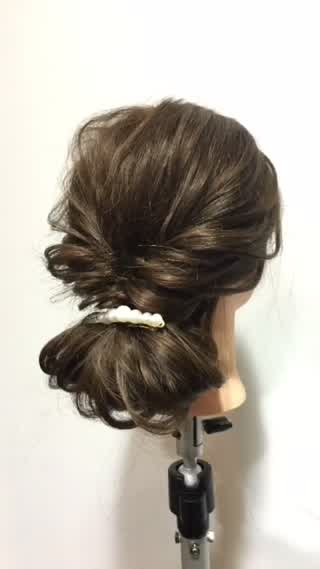 DAISO ダイソー 100円均一のヘアアクセサリーで作るヘアアレンジ