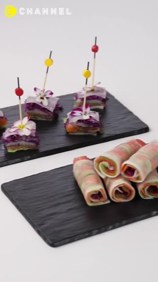 Photogenic Appetizer w/ Skeleton Radish