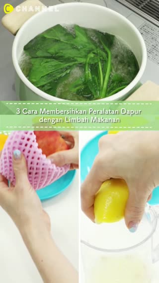 Membersihkan Peralatan Dapur