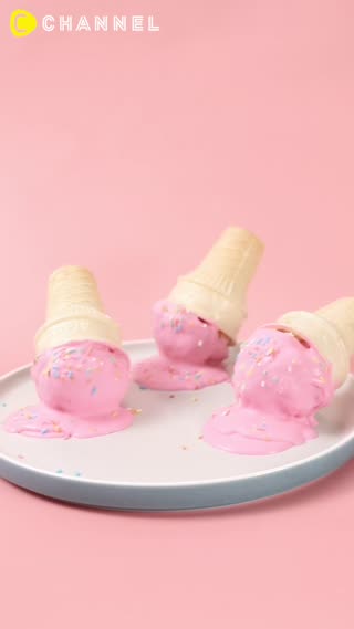 Melted “Ice Cream” Dessert!