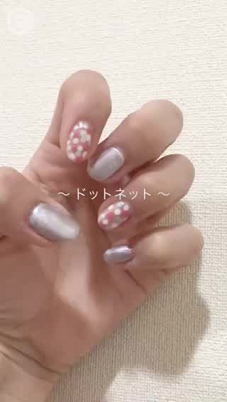 ((カラフル＊ドットネイル))