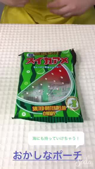 【簡単DIY】おかしなポーチ