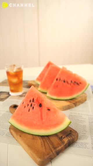 Cara Memotong Semangka Sama Rata