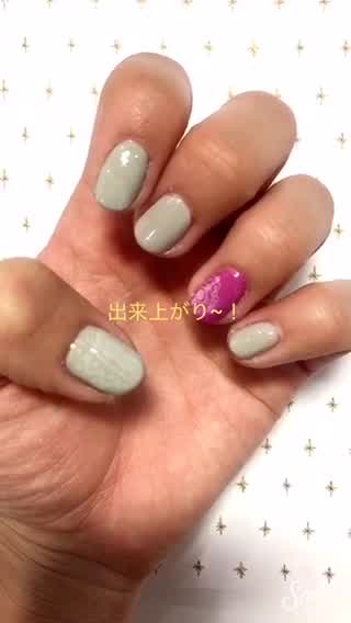 キャンドゥのネイル！スタンプでラクラクデザイン