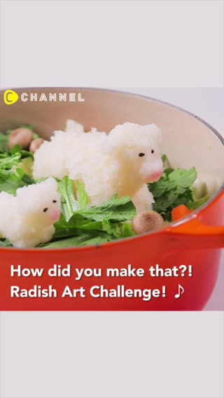 Radish Food Art Challenge!