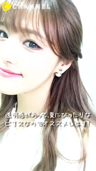 韓国流行りのキラキライヤリング♥