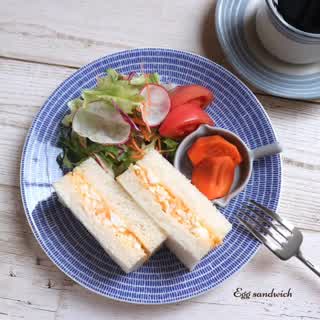 ハンディーチョッパーで茹で卵のみじん切り