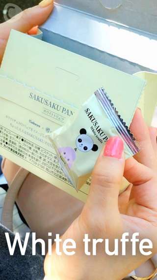 ホット一息♡earthコラボのさくさくパンダ