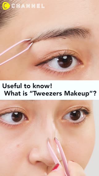 Tweezers Makeup