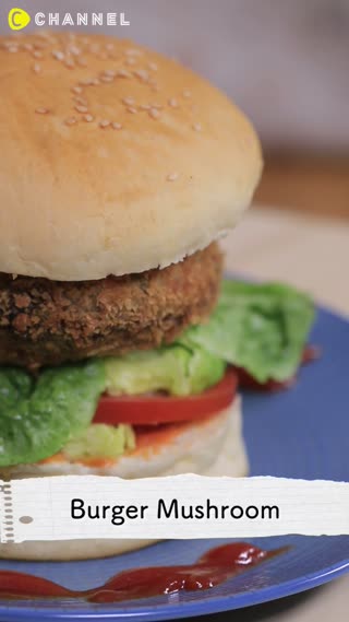 Burger Mushroom