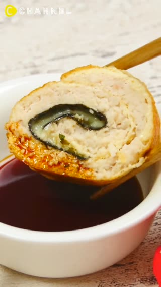 外層豆皮酥酥脆脆！雞肉起司燒