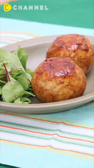 多汁的整顆番茄料理♡肉捲番茄