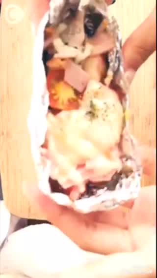 美容プチトマトのホイル焼き